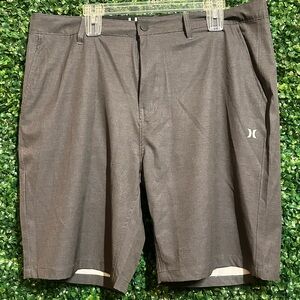 Hurley Men's Charcoal Hybrid Shorts